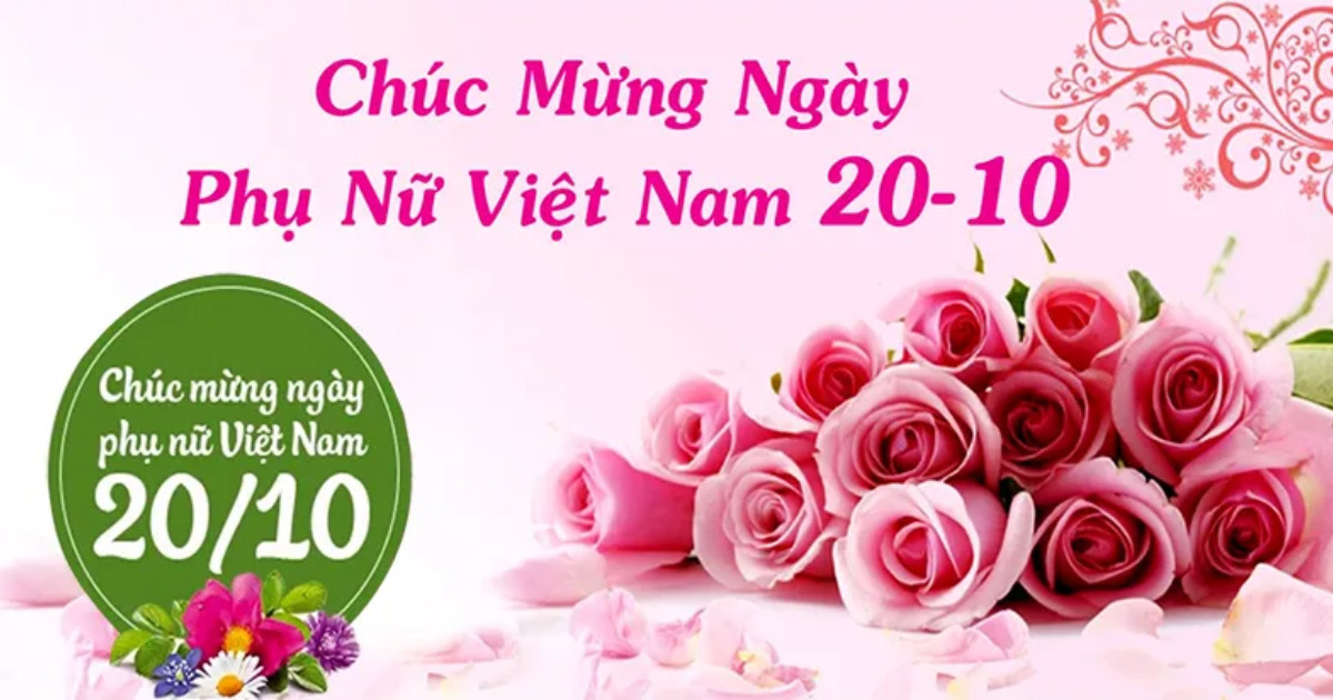 Chúc mừng ngày Phụ Nữ Việt Nam 20/10/2023. Happy VietNam  Women's Days